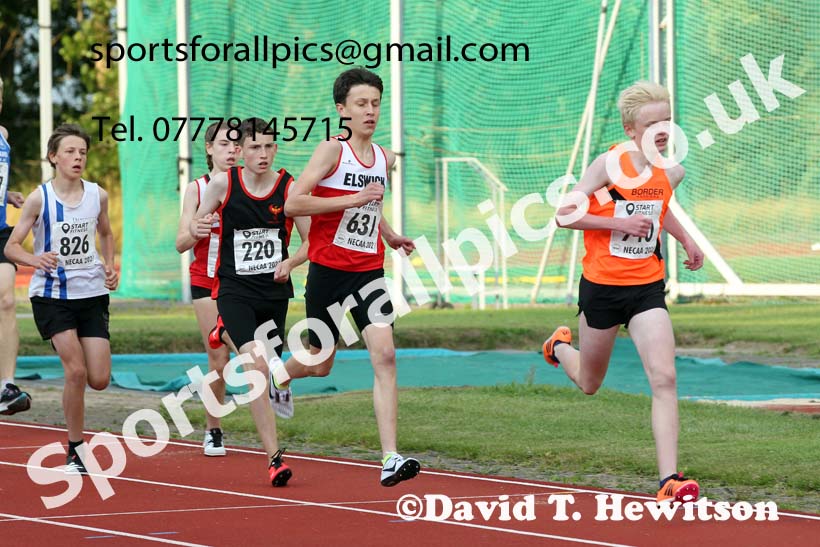 800 metres, 2021 North East Grand Prix 6, Monkton, Wednesday, August 4th. Photo: David T. Hewitson/Sports for All Pics